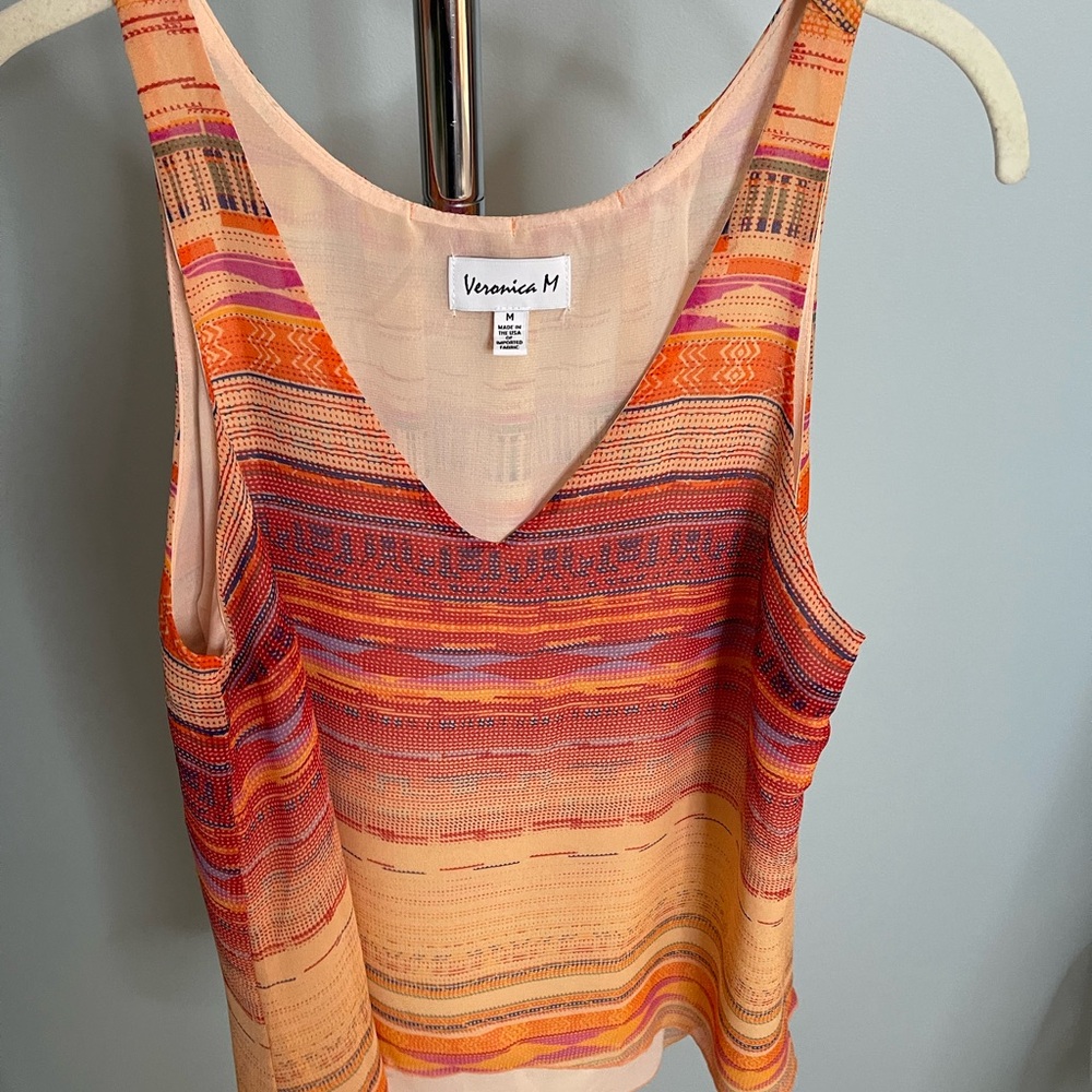 Veronica M size medium fully lined tank
